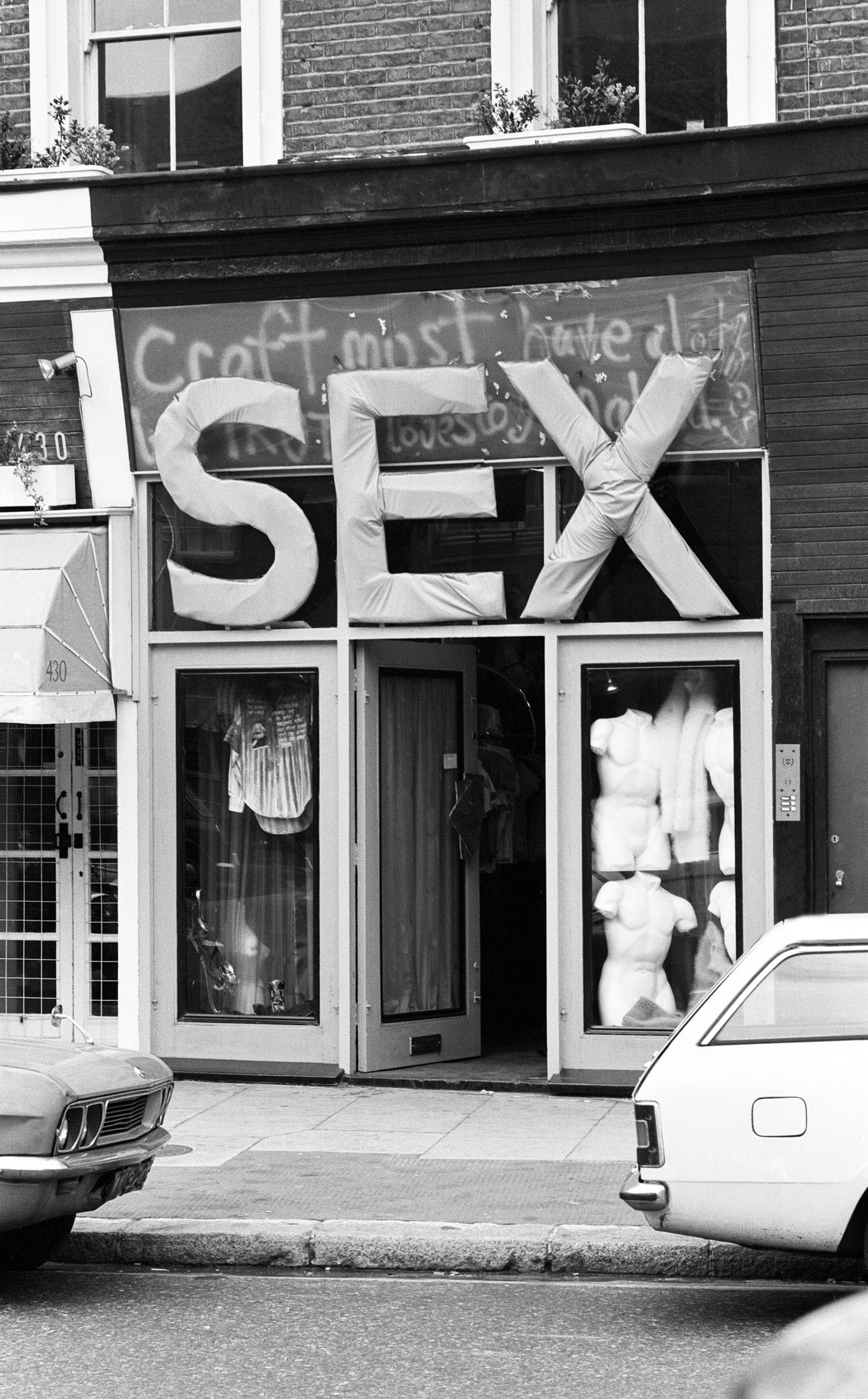 Магазин Малкольма Макларена и Вивьен Вествуд Sex 1970е