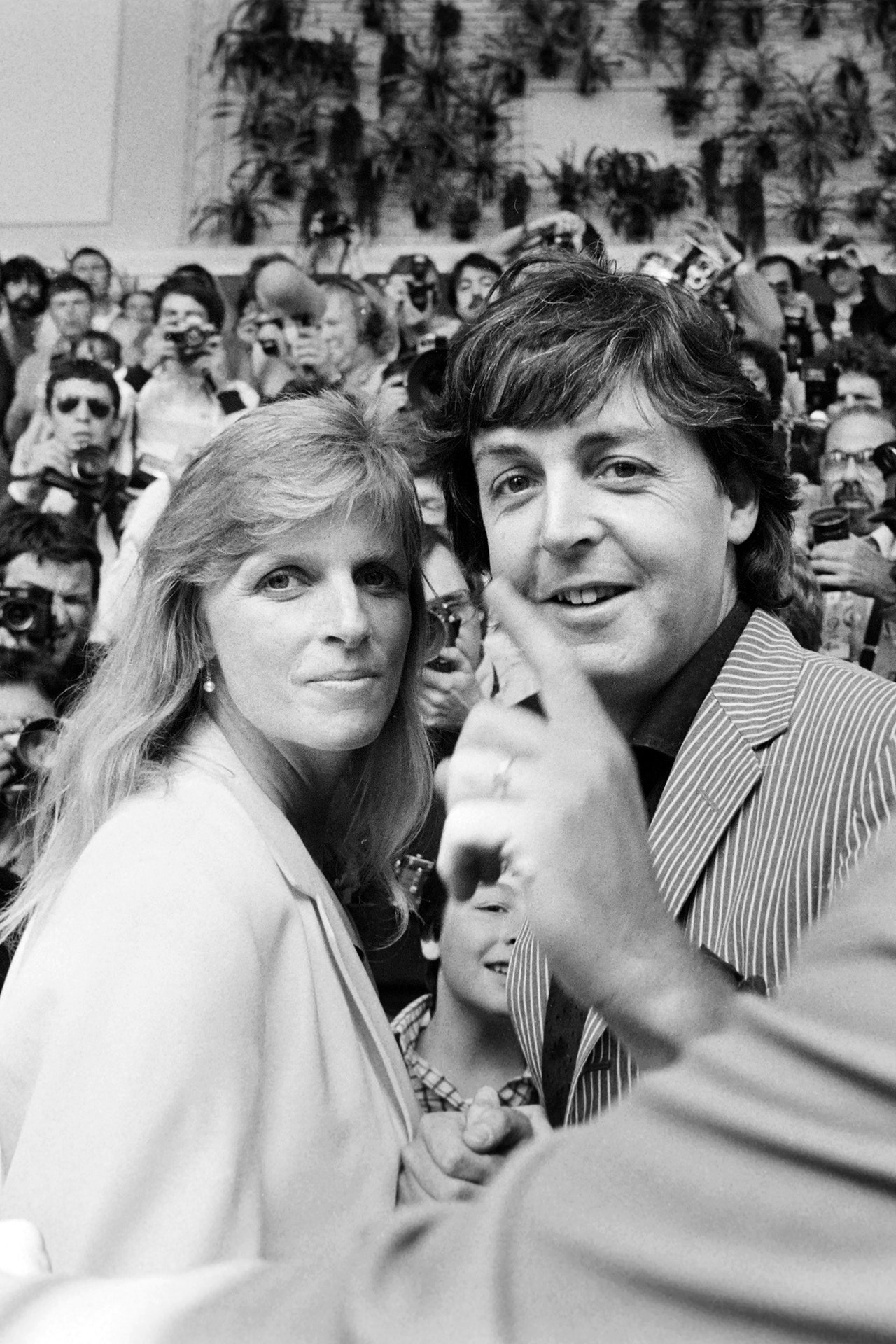 Линда и Пол Маккартни 1980