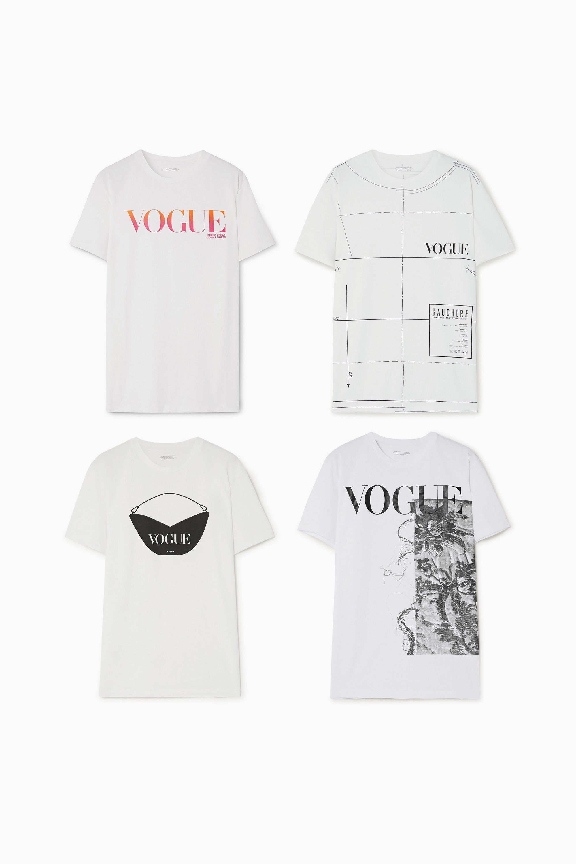 Кто они четыре дизайнера создавшие лимитированные футболки Vogue