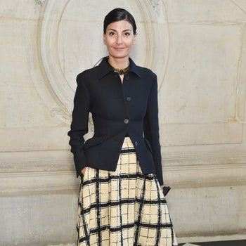 PARIS FRANCE  JANUARY 20  Giovanna Battaglia attends the Dior Haute Couture SpringSummer 2020 show as part of Paris...