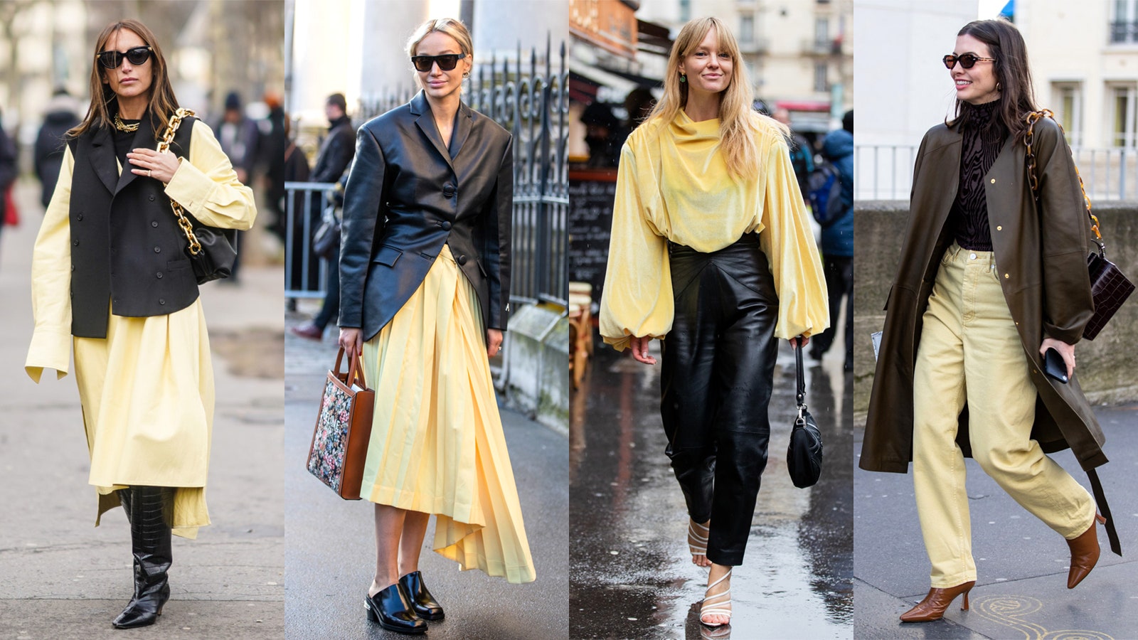 С чем носить желтые блузки: 10 ярких идей на заметку модницам