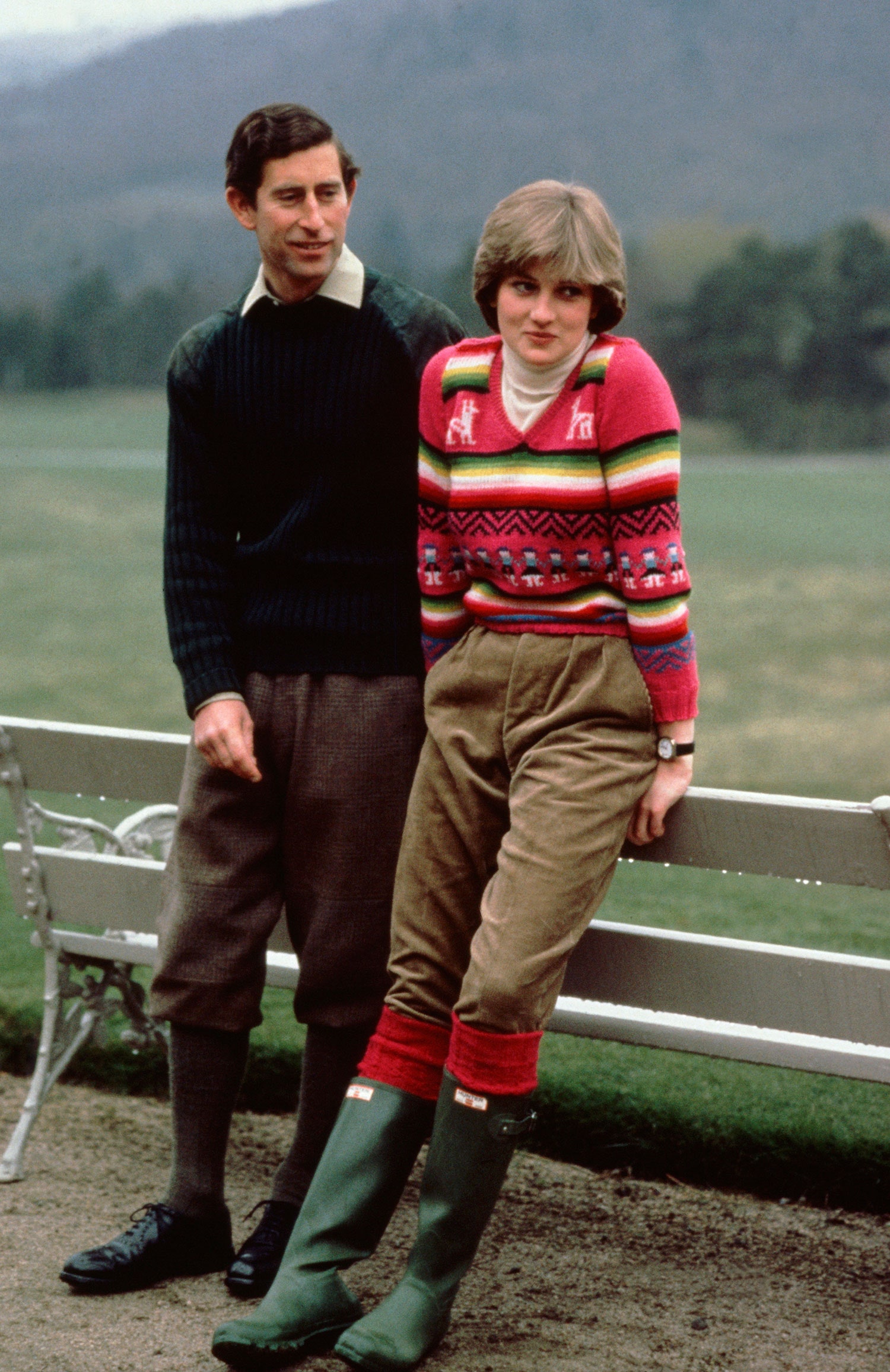 Принц Чарльз и принцесса Диана 1981 год