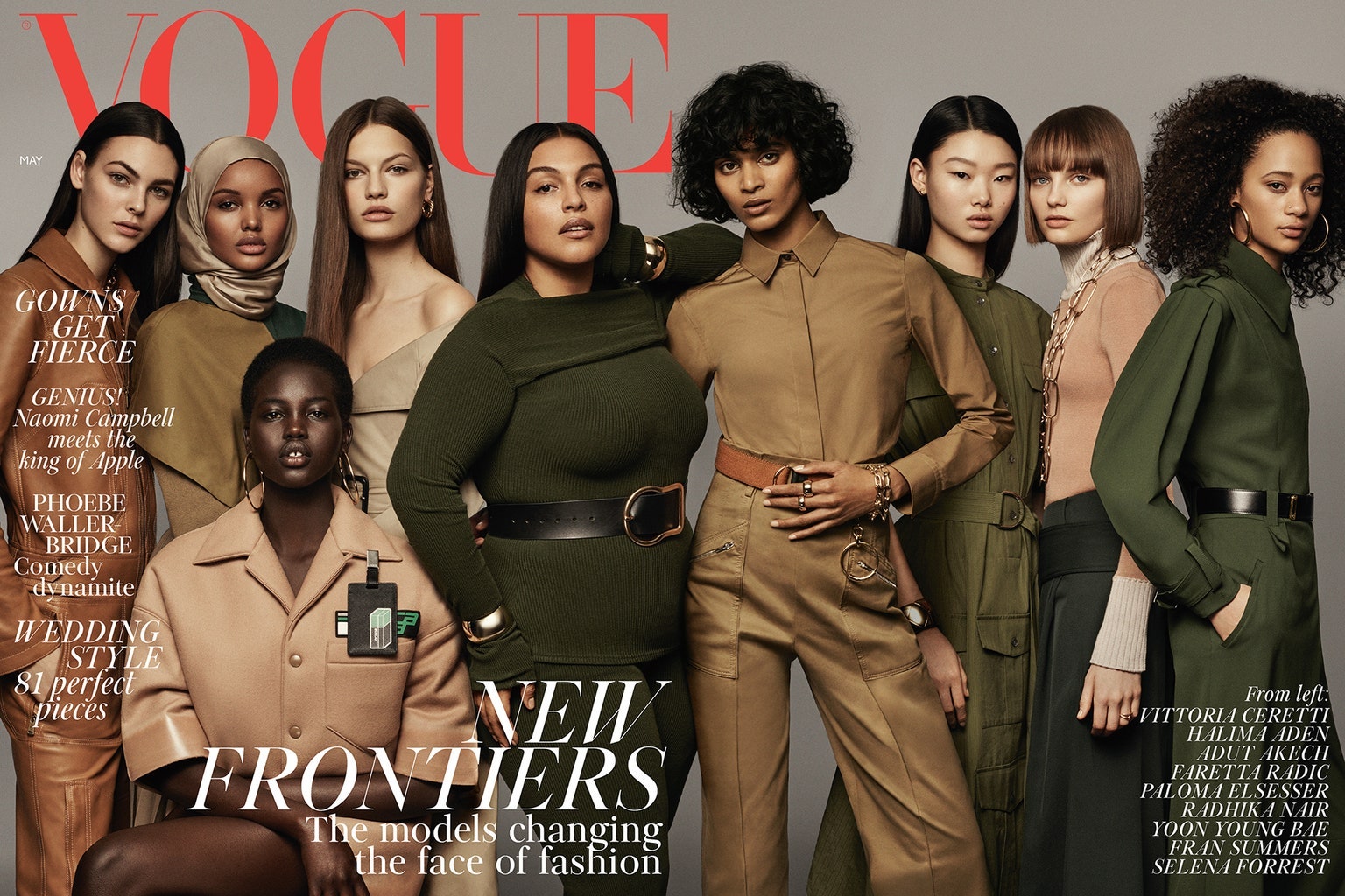 Обложка британского Vogue май 2018