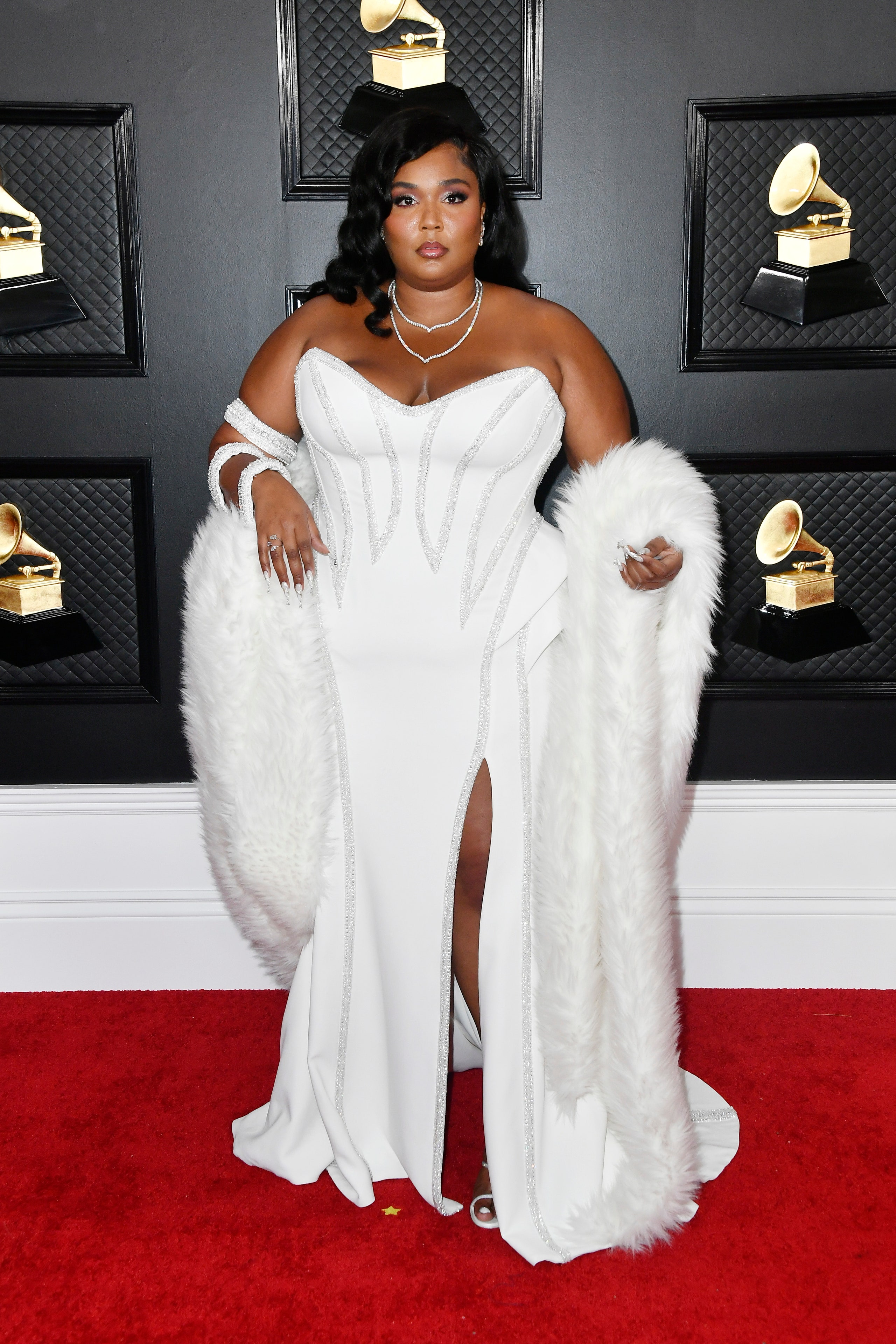 LOS ANGELES CALIFORNIA  JANUARY 26 Lizzo attends the 62nd Annual GRAMMY Awards at STAPLES Center on January 26 2020 in...