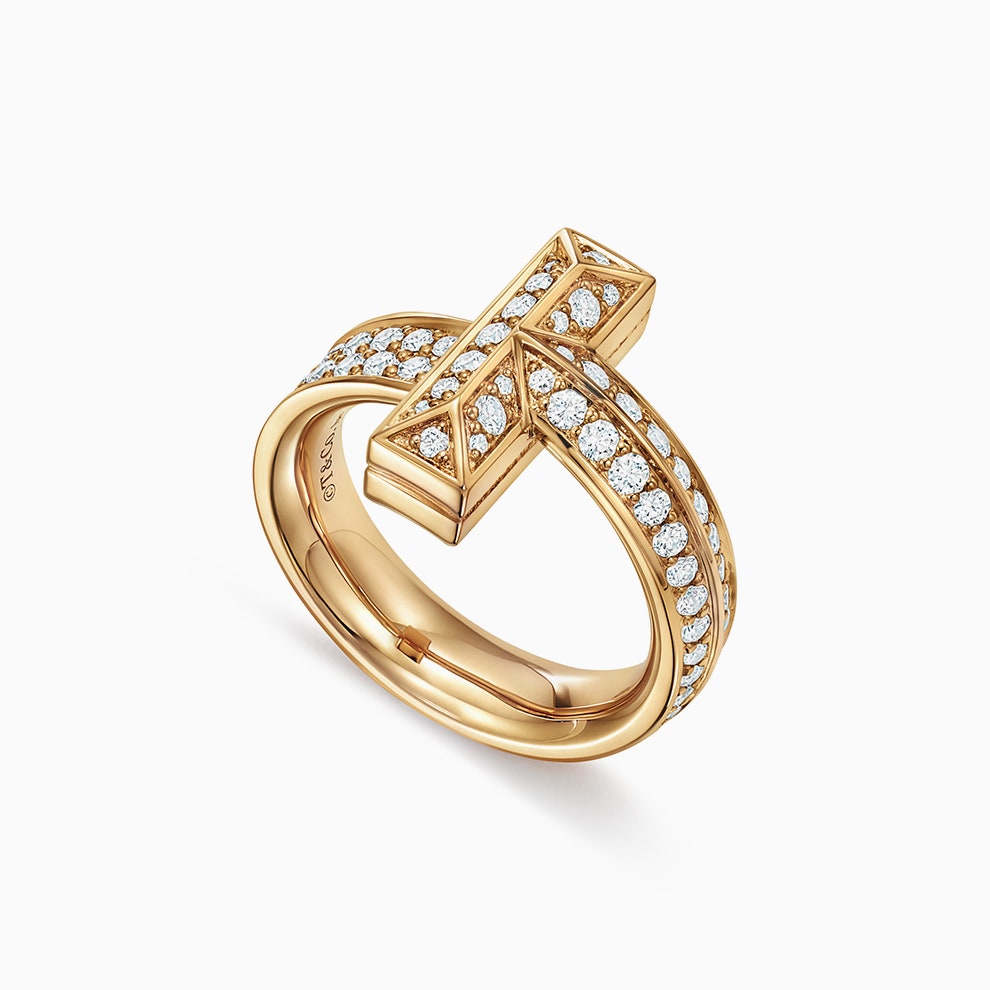 Кольцо Tiffany T1 цена по запросу бутики Tiffany amp Co.