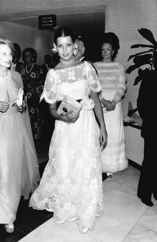 Принцесса Каролина в Монако 1976