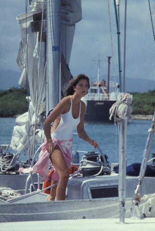 Принцесса Каролина на Мартинике 1978