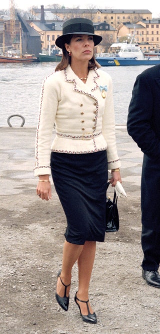 Принцесса Каролина в Стокгольме 1996