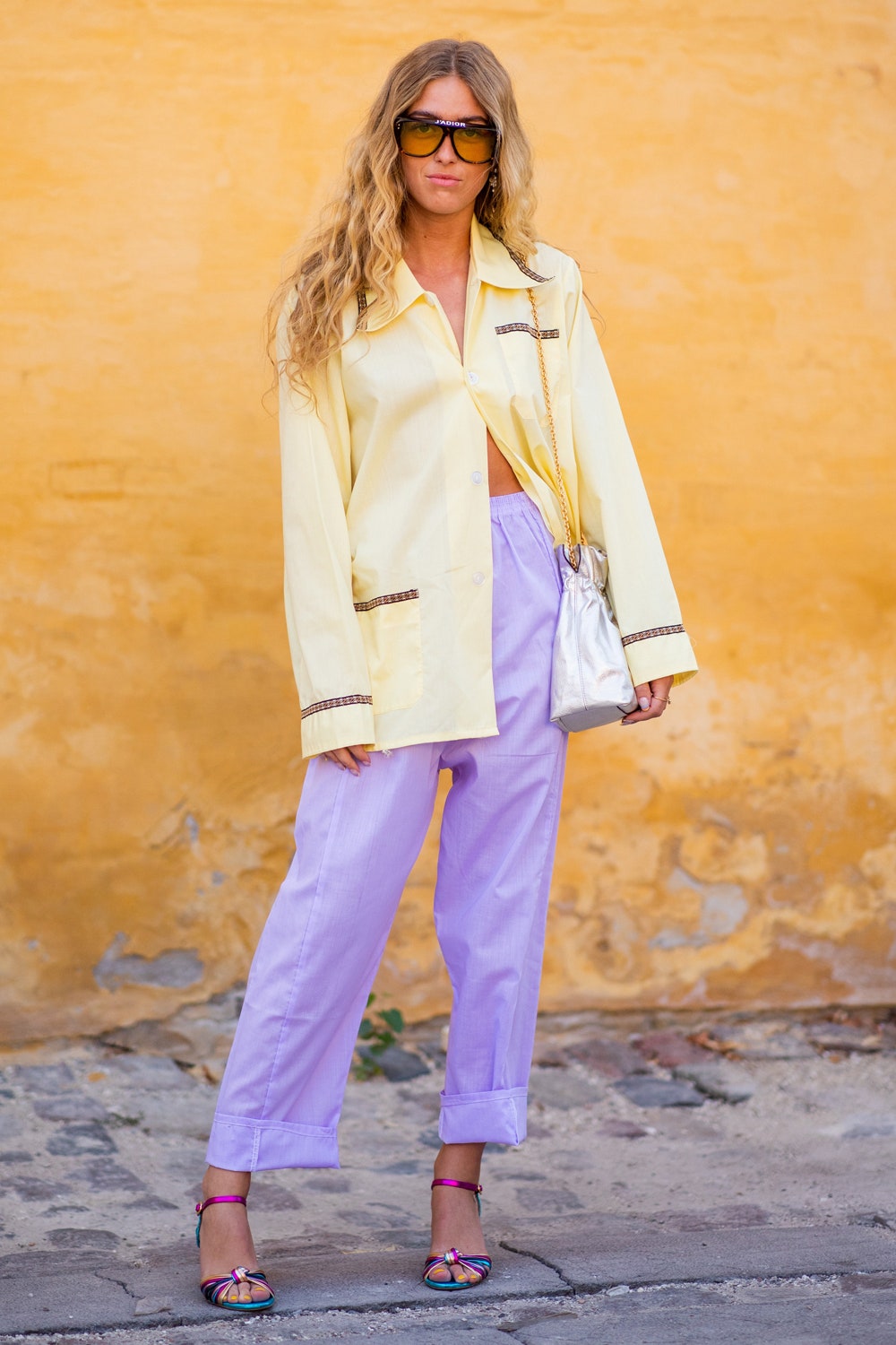 Эмили Синдлев на Неделе моды в Копенгагене август 2018