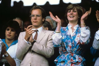 Принц Альберт и принцесса Диана 1981