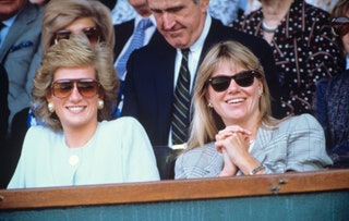 Принцесса Диана и Кейт Мензис 1989