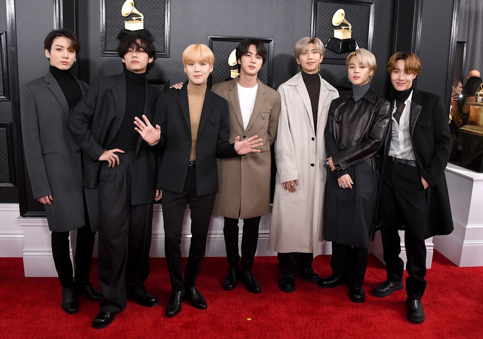 Группа BTS на «Грэмми» 2020