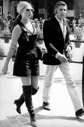 Брижит Бардо и Гюнтер Закс в Гранаде 1968