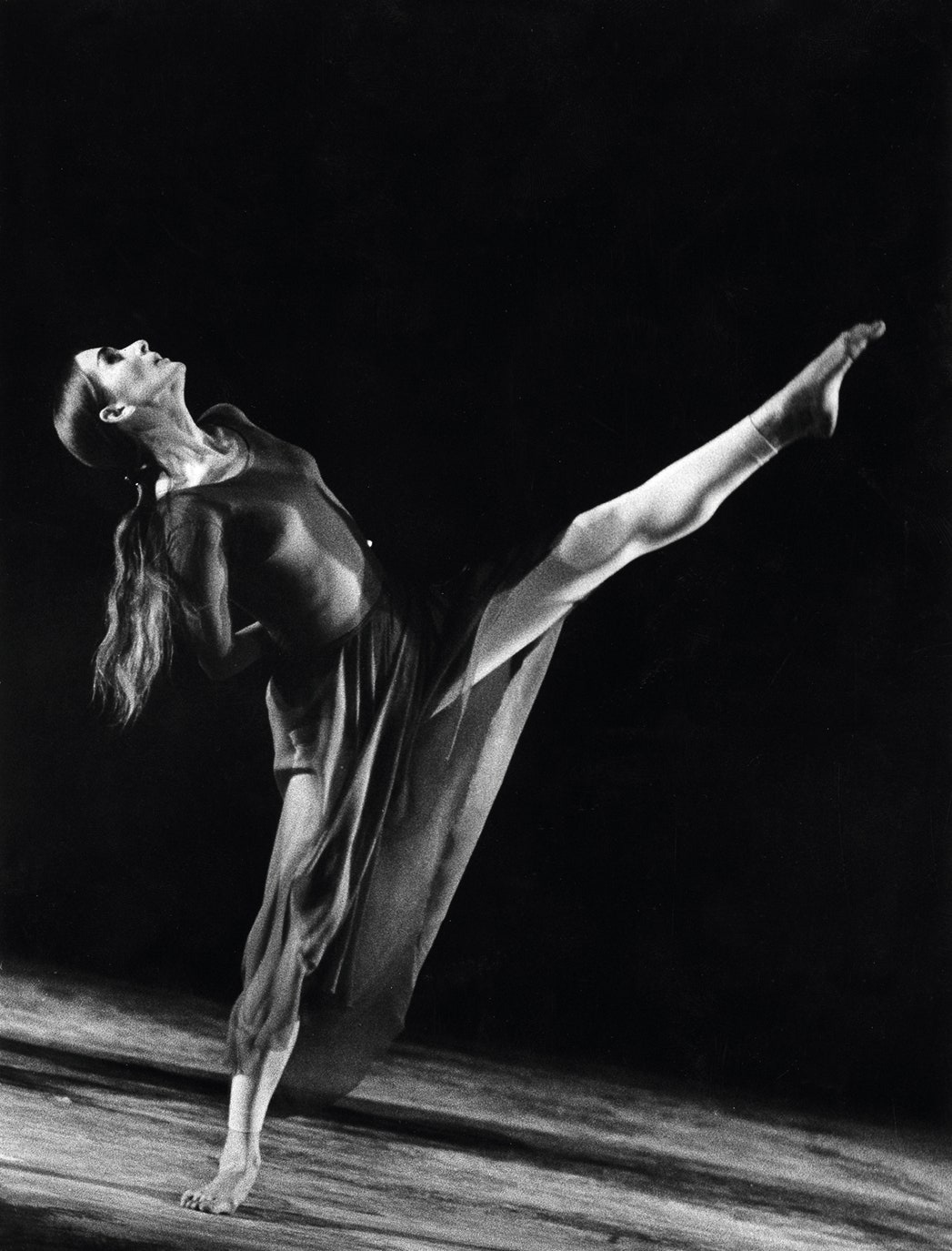 Пина Бауш в спектакле Poem Dance 1971