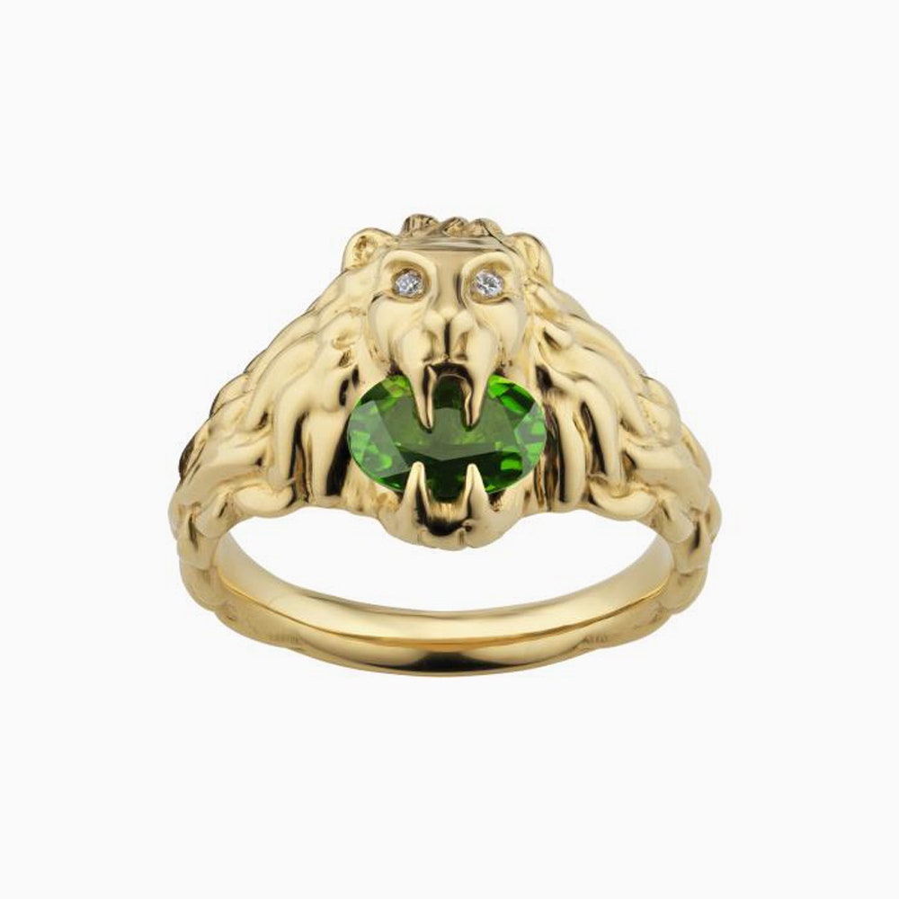 Львы из золота и бриллиантов в коллекции украшений Gucci