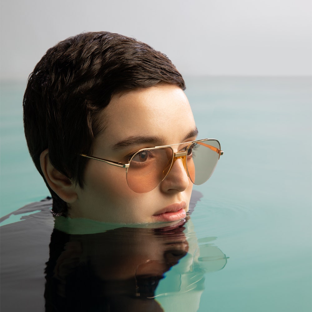 Солнцезащитные очки Tsvetnoy x Andy Wolf &- идеальная модель в духе 1970-х