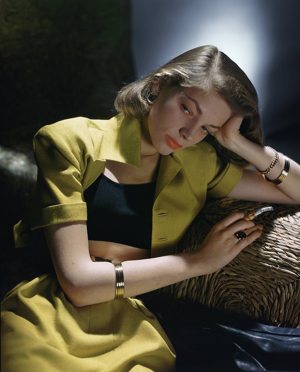 Лорен Бэколл Vogue 1945