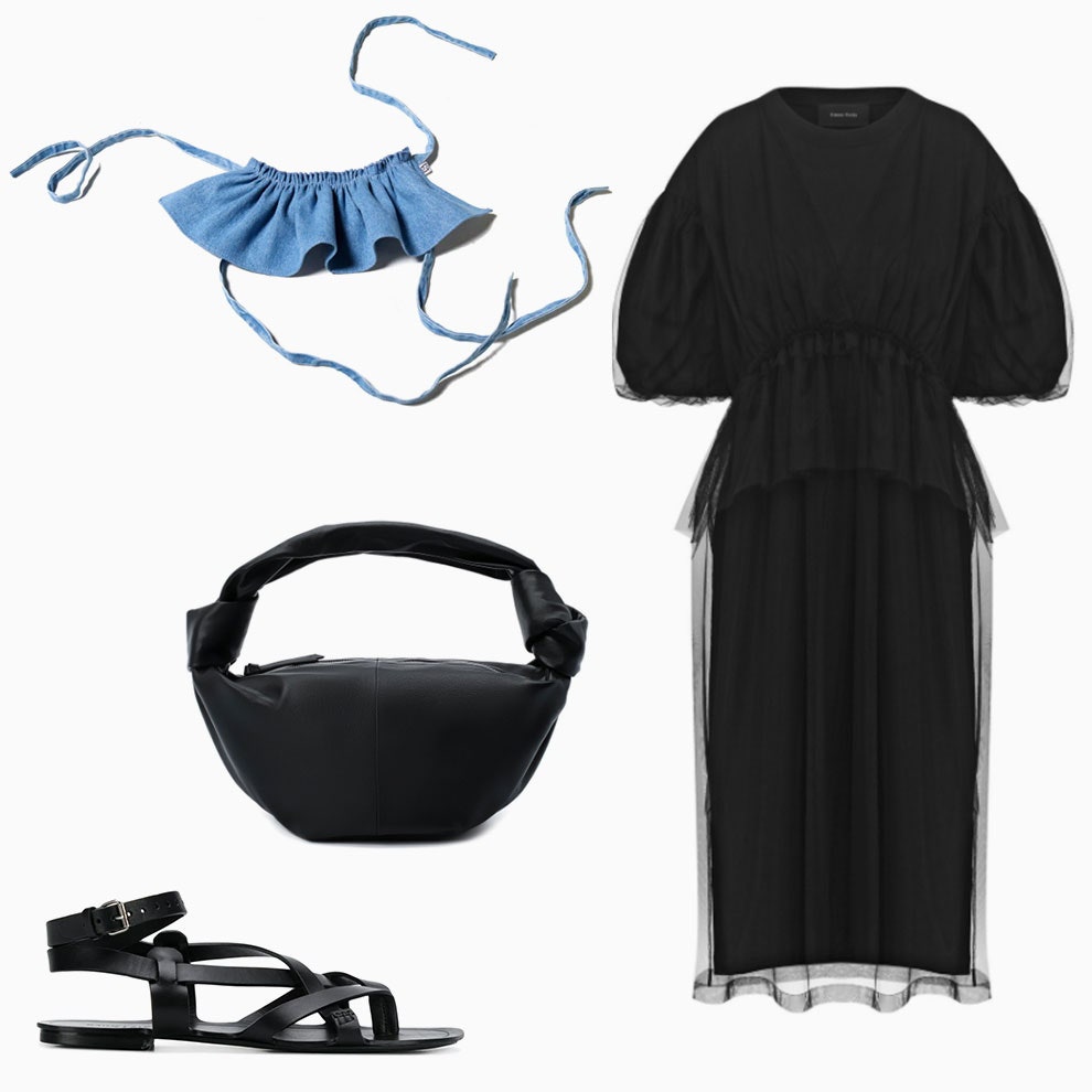 Сандалии Saint Laurent 39137 рублей farfetch.com маска Sixty Nine 35 sixtynine.us сумка Bottega Veneta 86450 рублей...