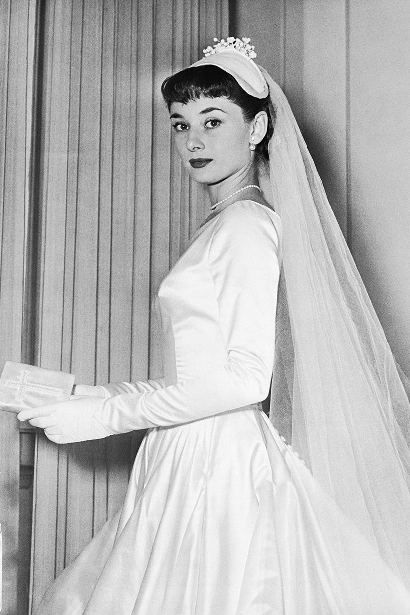 Одри Хепберн свадебные платья