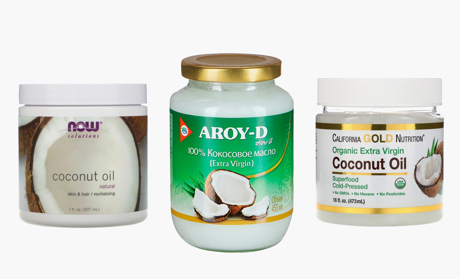 Coconut Oil Now Foods 263 рубля кокосовое масло  AROYD 748 рублей Organic Extra Virgin Coconut Oil California Gold...