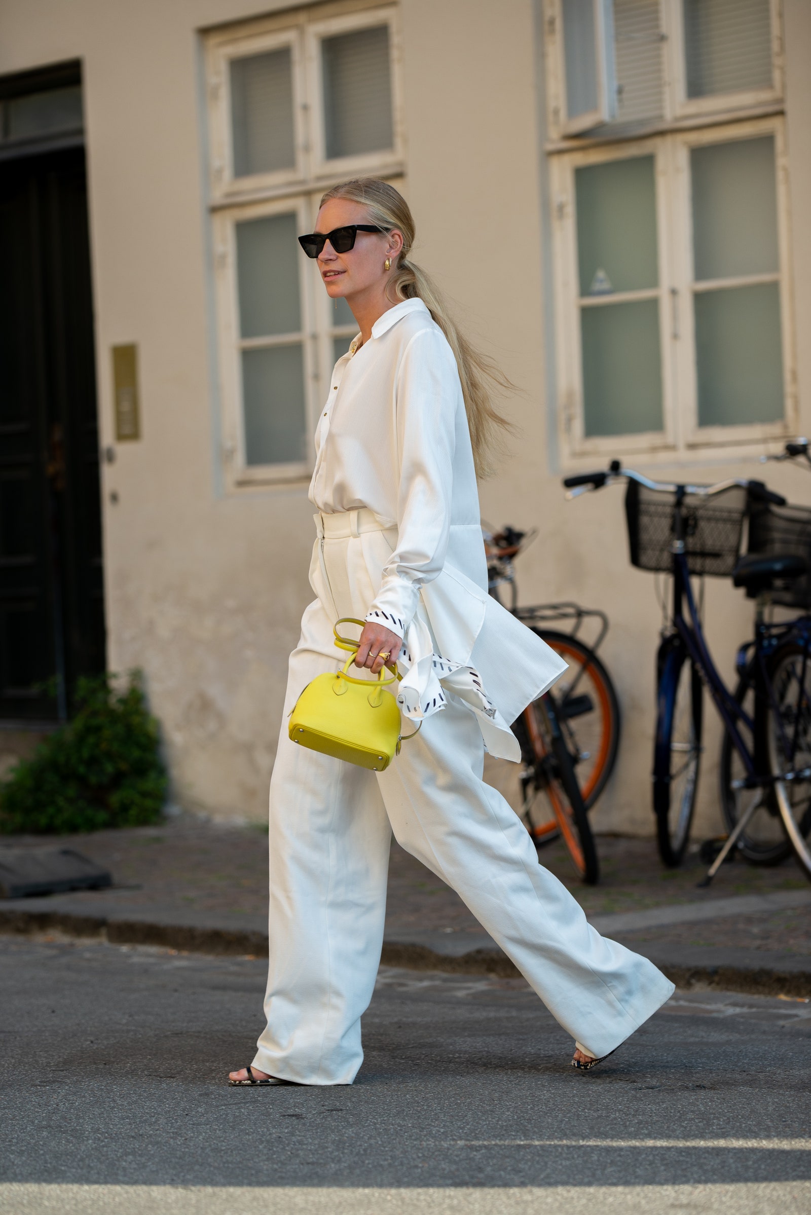 Тина Андреа на Неделе моды в Копенгагене август 2020