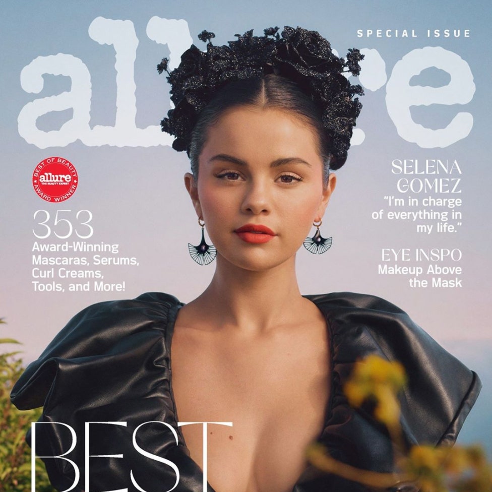 Селена Гомес сама сделала макияж и укладку на съемке обложки Allure
