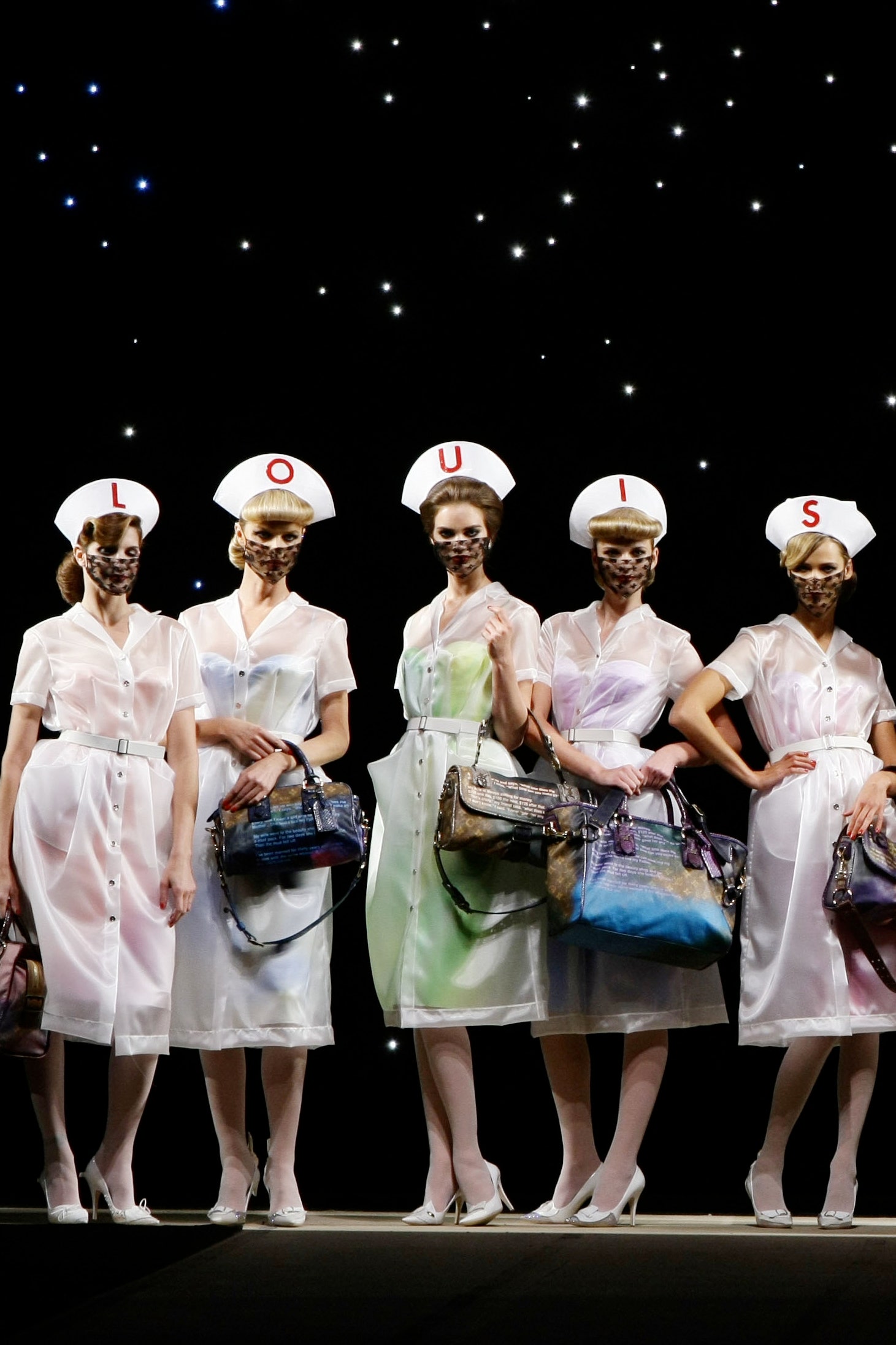Human Person Clothing Apparel Helmet Fashion shows iconic Louis Vuitton best