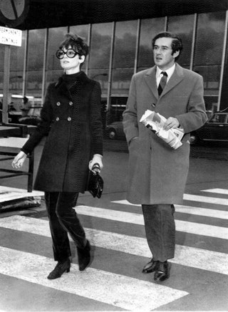Одри Хепберн и Андреа Дотти 1969