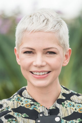 Image may contain Michelle Williams Face Human Person Smile Clothing and Apparel