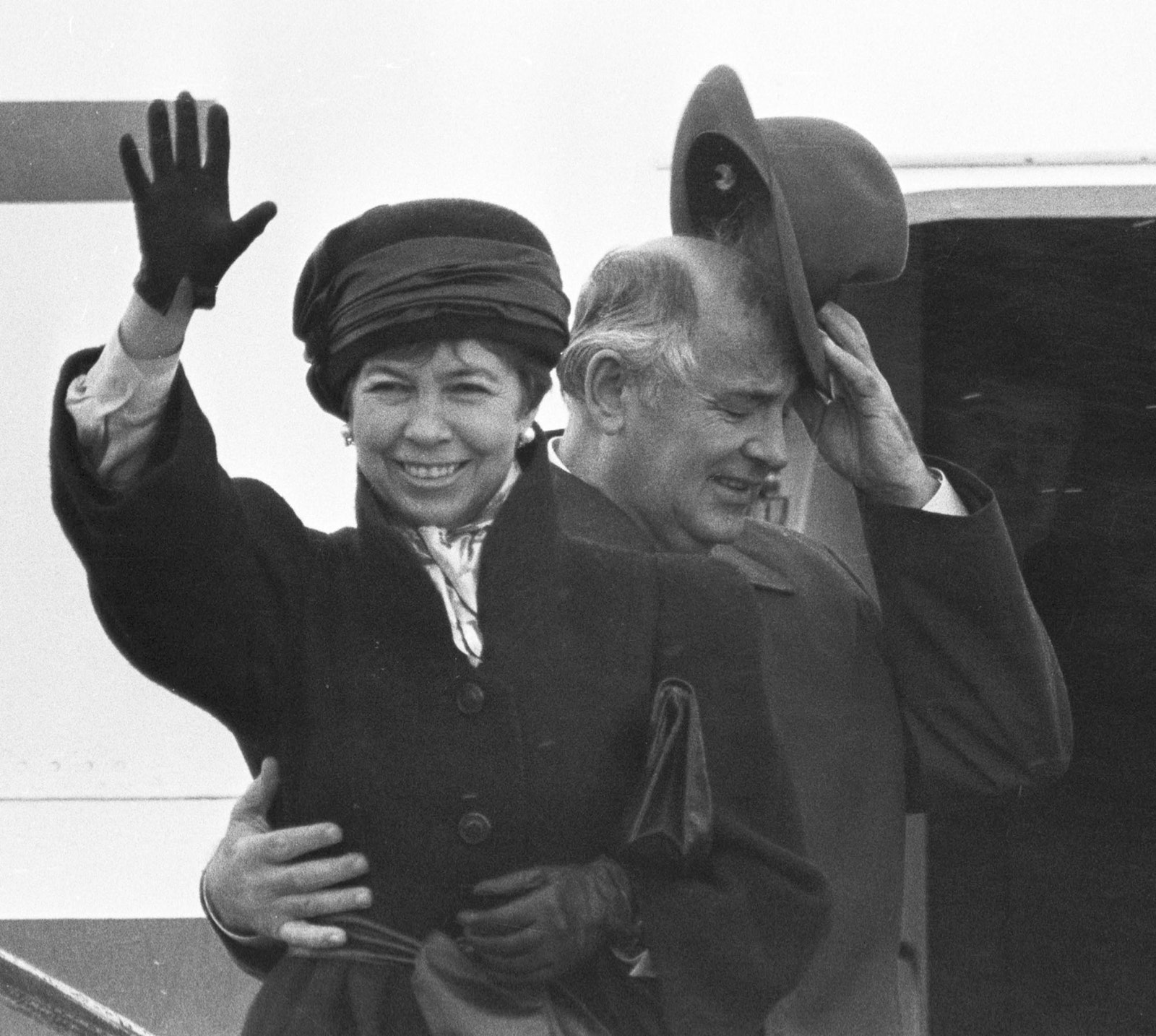 Михаил Сергеевич и Раиса Максимовна Горбачевы во время саммита в Рейкьявике Исландия 1986