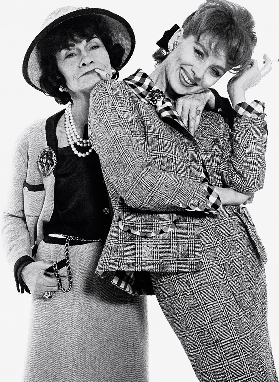 Габриэль Шанель и Сьюзи Паркер 1959