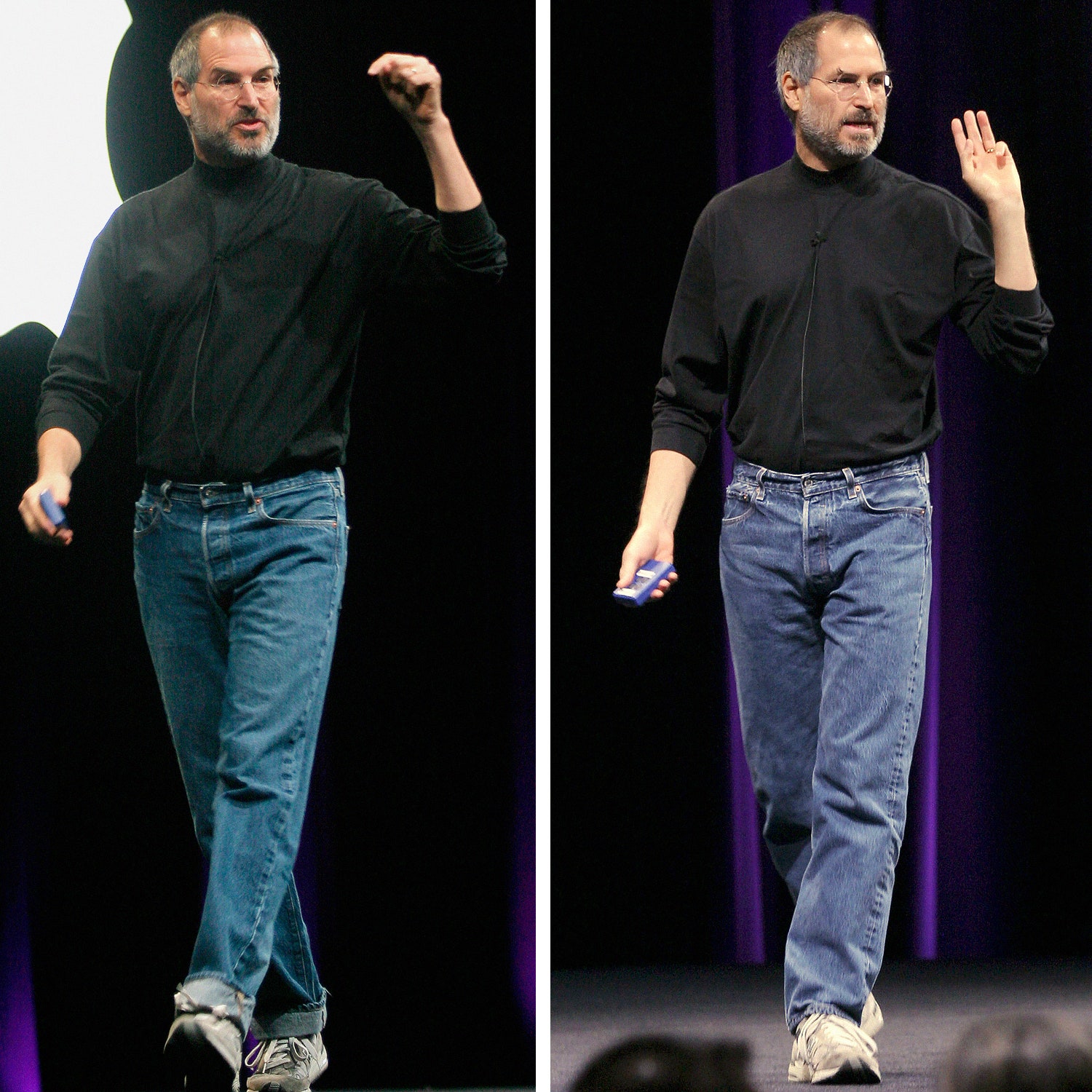 Стив Джобс октябрь 2003 года и январь 2004 года