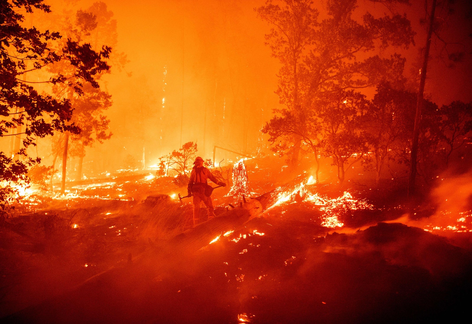 Пожары в Калифорнии сентябрь 2020