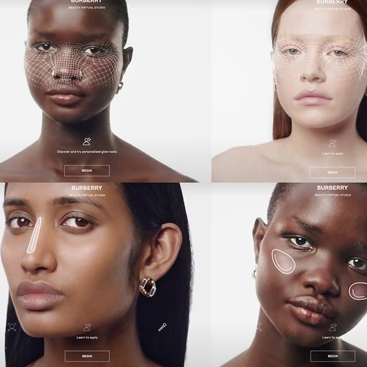 Теперь у Burberry Beauty есть виртуальная студия для макияжа