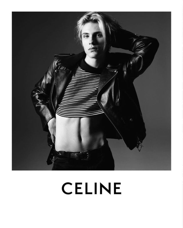 Ноэн Юбенкс в рекламной кампании Celine Portrait of a Teen Idol