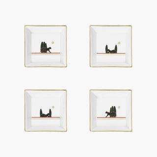 Набор из четырех подставок для мелких предметов Panthère de Cartier маленькая модель