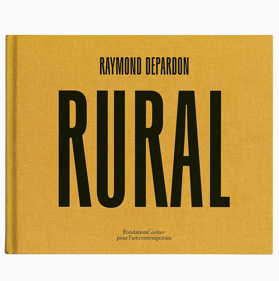 Книга Rural Раймона Депардона Fondation Cartier