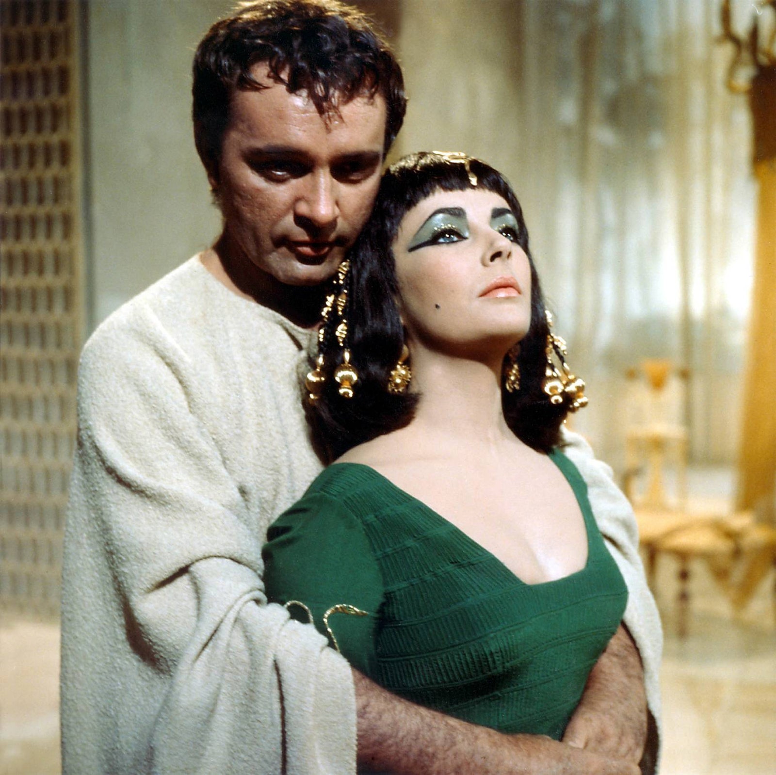 Кадр из фильма «Клеопатра» режиссера Джозефа Л. Манкевича 1963 год
