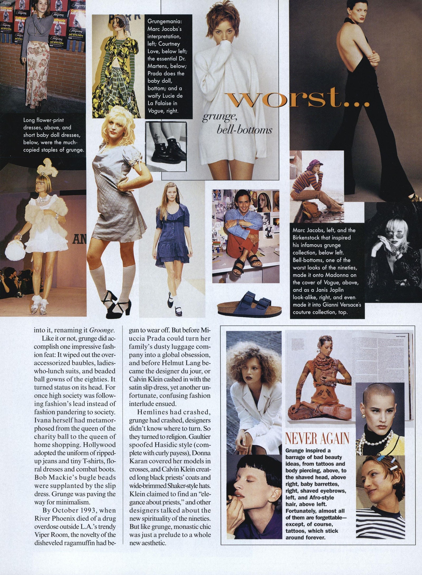 Vogue январь 1996 год