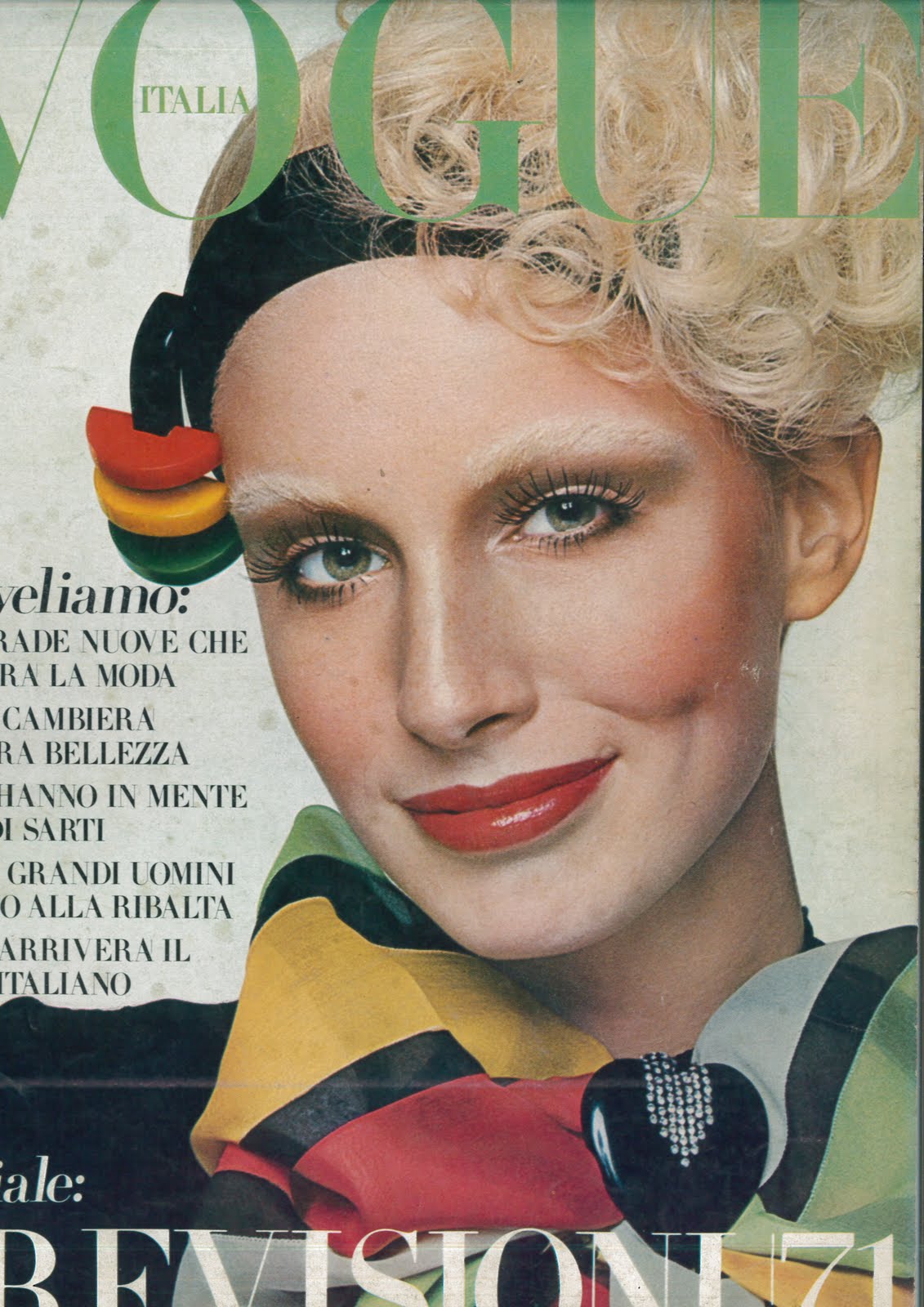 Vogue Italy январь 1971