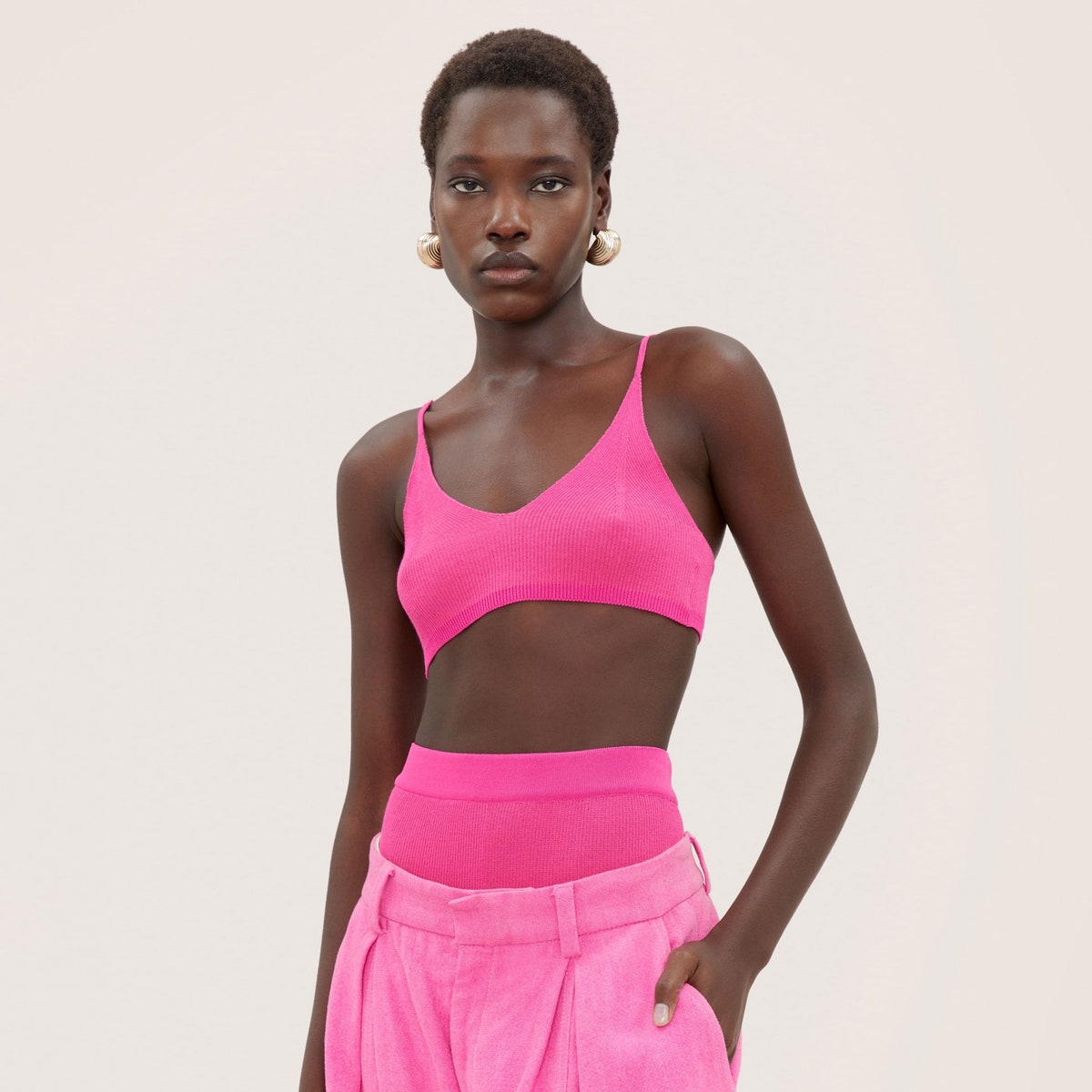 Розовая капсульная коллекция Jacquemus