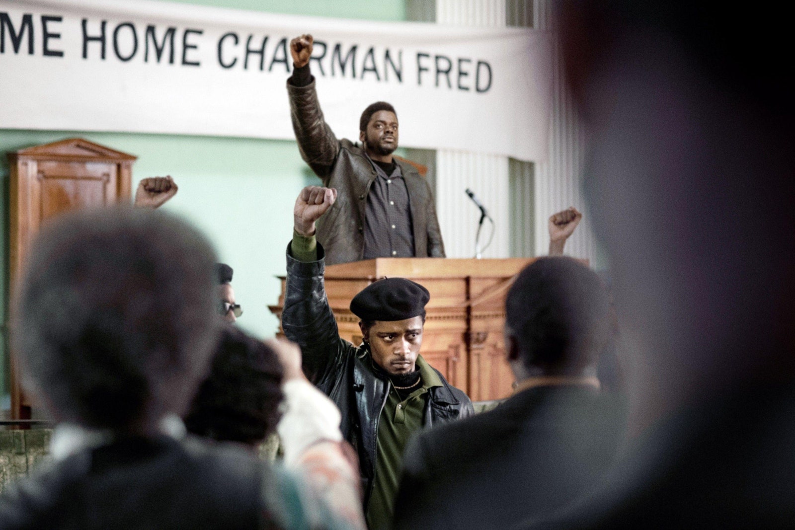 Image may contain Human Person Keith Stanfield Crowd Audience Clothing and Apparel
