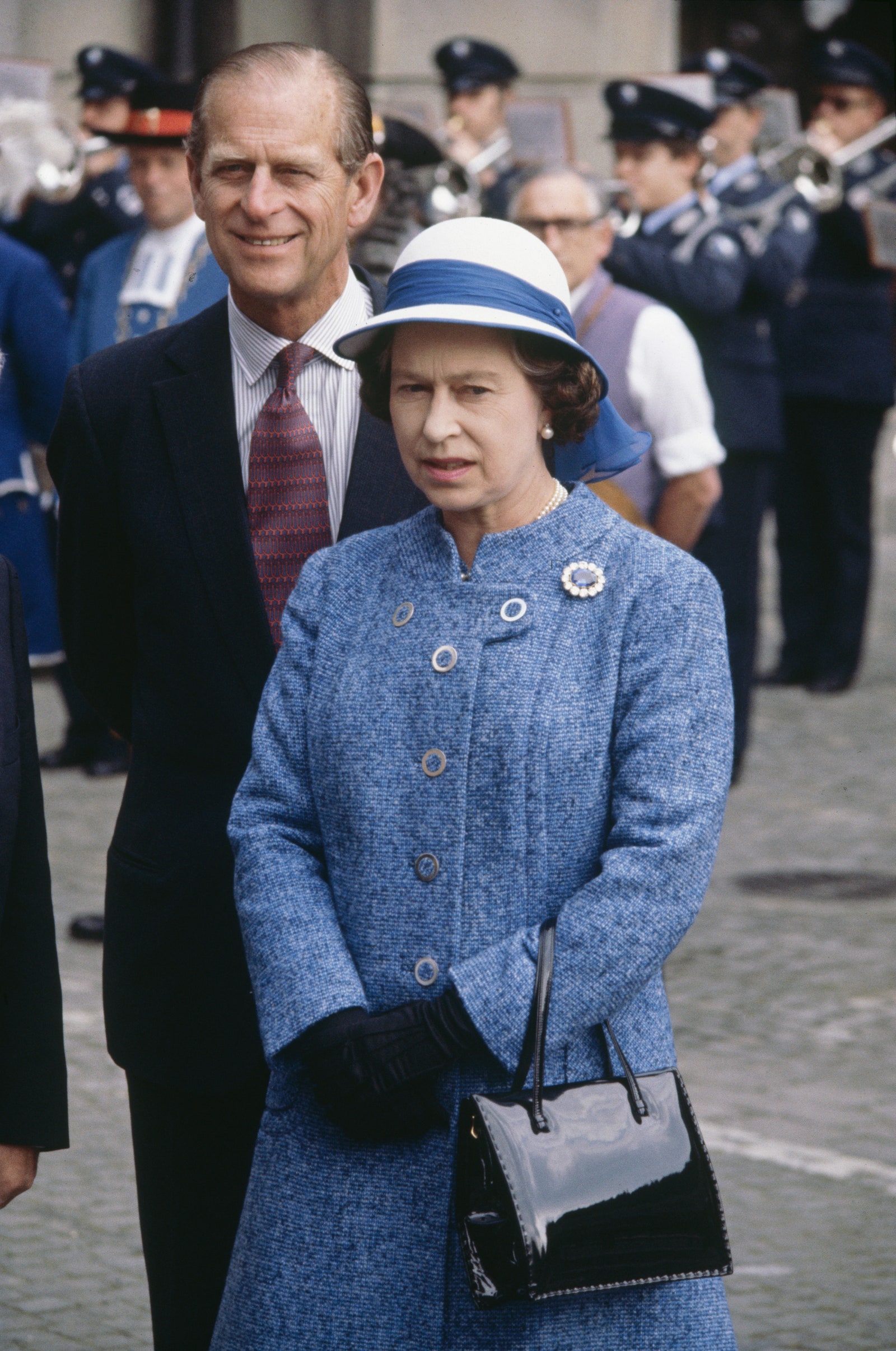 Королева Елизавета II и принц Филипп герцог Эдинбургский 1980 год