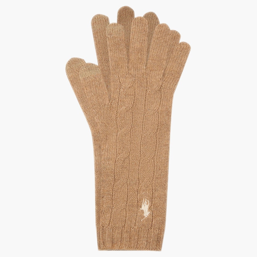 Перчатки из шерсти и кашемира Polo Ralph Lauren 7950 рублей