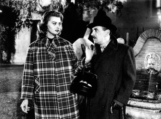 Софи Лорен и Пеппино Де Филиппо 1950