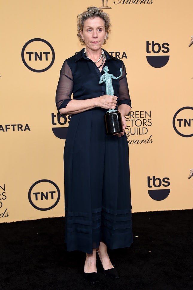 Фрэнсис Макдорманд на премии Screen Actors Guild Awards 2015