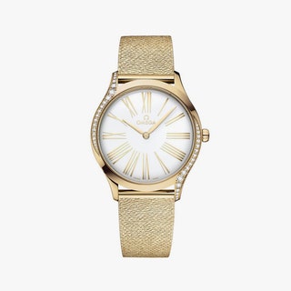 Часы Omega De Ville Trsor Gold цена по запросу omegawatches.com