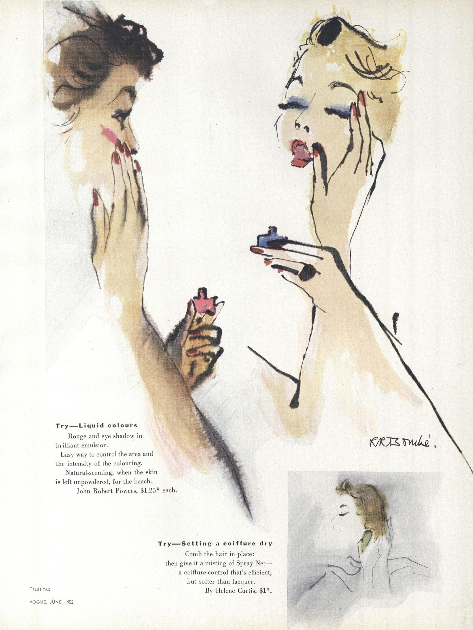 Vogue US июнь 1952 год