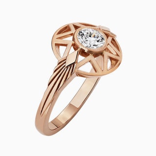 Кольцо Michelle Fantaci из 18каратного розового золота De Beers 3390