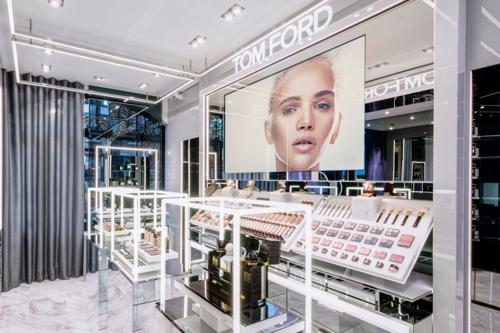 Магазин косметики Tom Ford в Лондоне